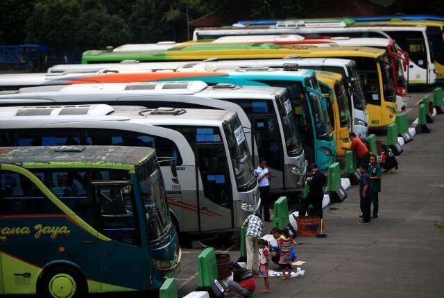 Teriminal Bus akses mudik gratis kemenhub (ist)